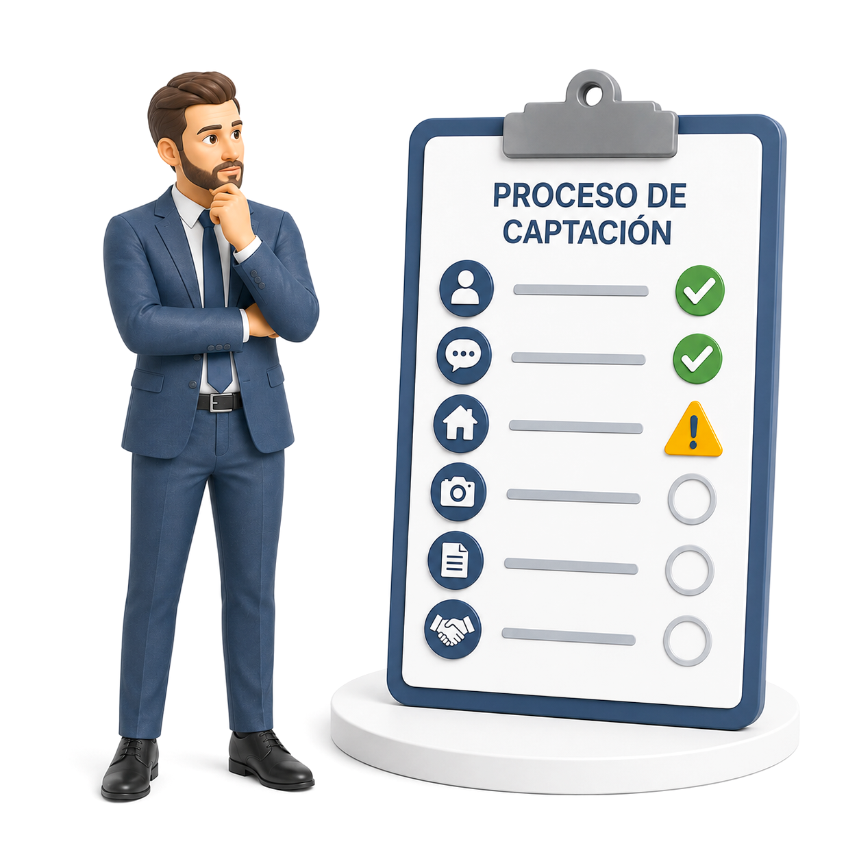 falla proceso inmobiliario